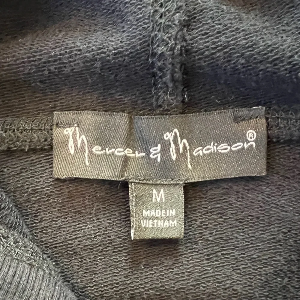Mercer & Madison Black Dolman Sleeve Hoodie - Picture 9 of 9